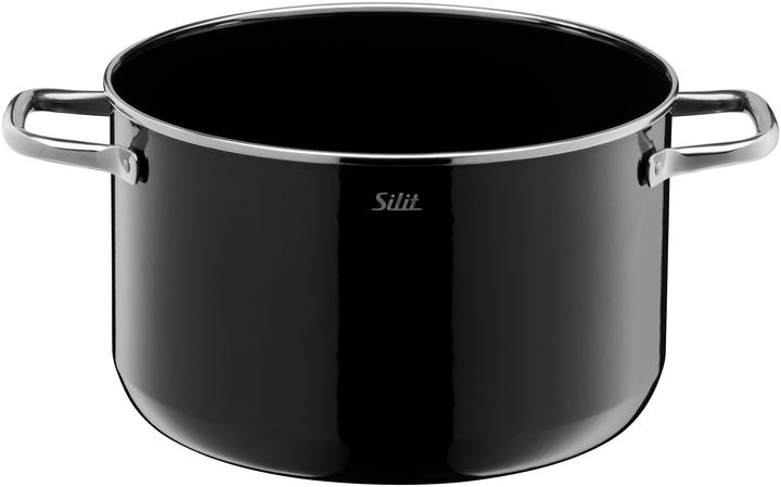 Produktbild Silit Topfset Induktion Kochtopfset 4tlg Glasdeckel Elegance Line Silargan (24 cm, Pfannenset + Topfset, Edelstahl)