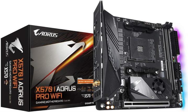 Immagine prodotto Gigabyte X570 I Aorus Pro WIFI (AM4, AMD X570, Mini-ITX)