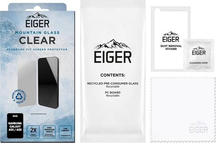 Produktbild Eiger Mountain Glass (1 Stück, Samsung Galaxy A55, Samsung Galaxy A35)
