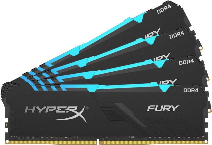Actual product image HyperX Fury RGB (4 x 8GB, 3200 MHz, DDR4-RAM, DIMM)