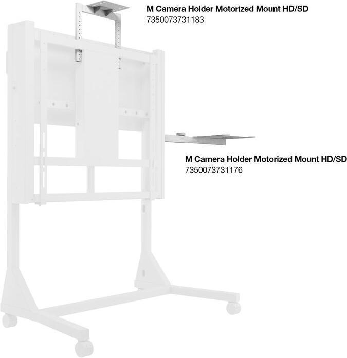 Actual product image Multibrackets AV console to electric wall mount, metal