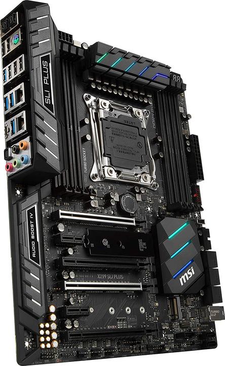 Produktbild MSI X299 SLI Plus (LGA 2066, Intel X299, ATX)