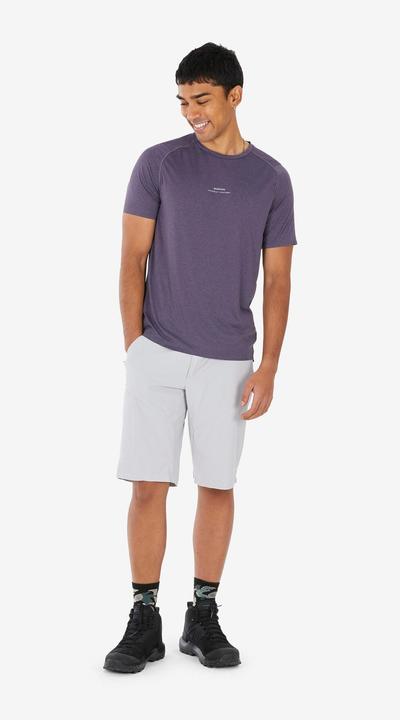 Actual product image Quechua Men's short-sleeved hiking shirt - MH500
