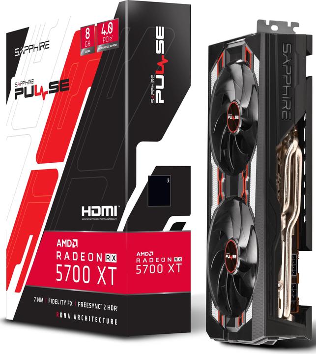 Produktbild Sapphire Radeon RX 5700 XT Pulse (8 GB)