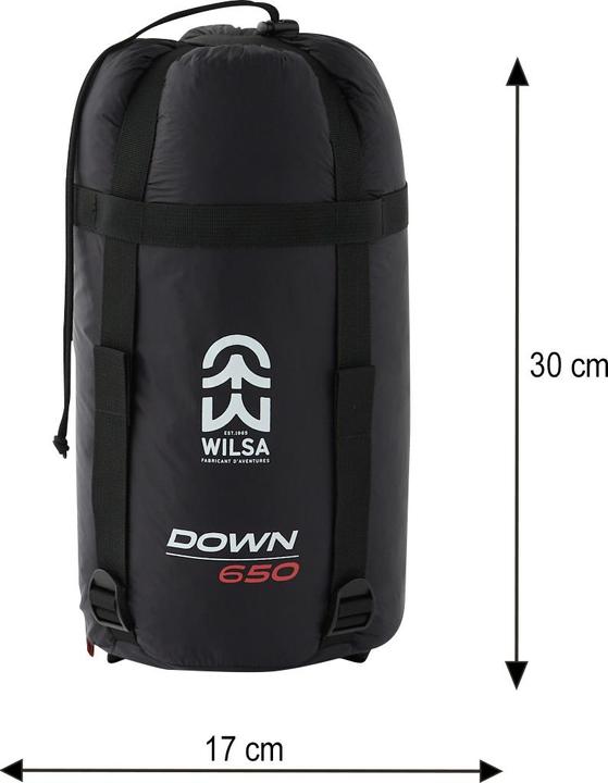 Image du produit Wilsa Sac de couchage "Down 650 (220 cm)