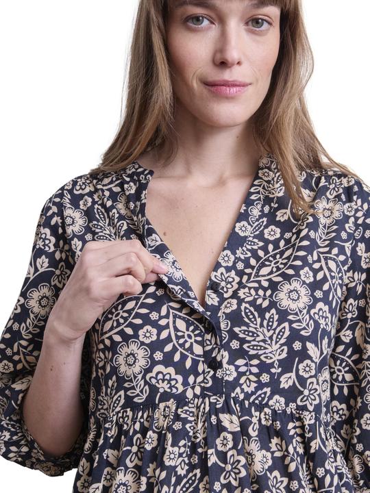 Image du produit Vertbaudet Robe courte à fleurs pour la grossesse et l'allaitement (42)