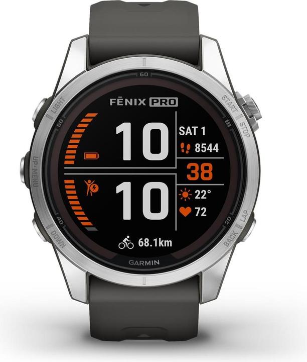 Actual product image Garmin Fenix 7S Pro Solar (42 mm)