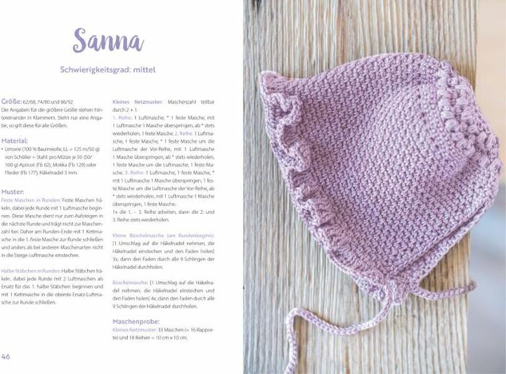 Produktbild Niedliche Bonnets und Zwergenmützen häkeln (Deutsch, Babette Ulmer, 2022)