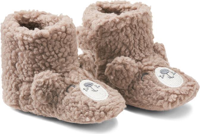 Immagine prodotto La Redoute Collections Pantofole in peluche con chiusura in velcro (18)