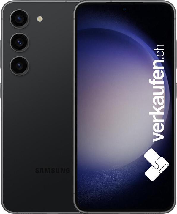 verkaufen.ch Galaxy S23 Dual SIM 5G (256 GB, Phantom Black, 6.10", 50 Mpx, Dual SIM, B / Very good)