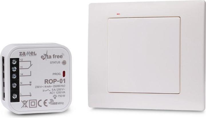 Actual product image Zamel Wireless control set (RNK02+ROP01) - RZB-01