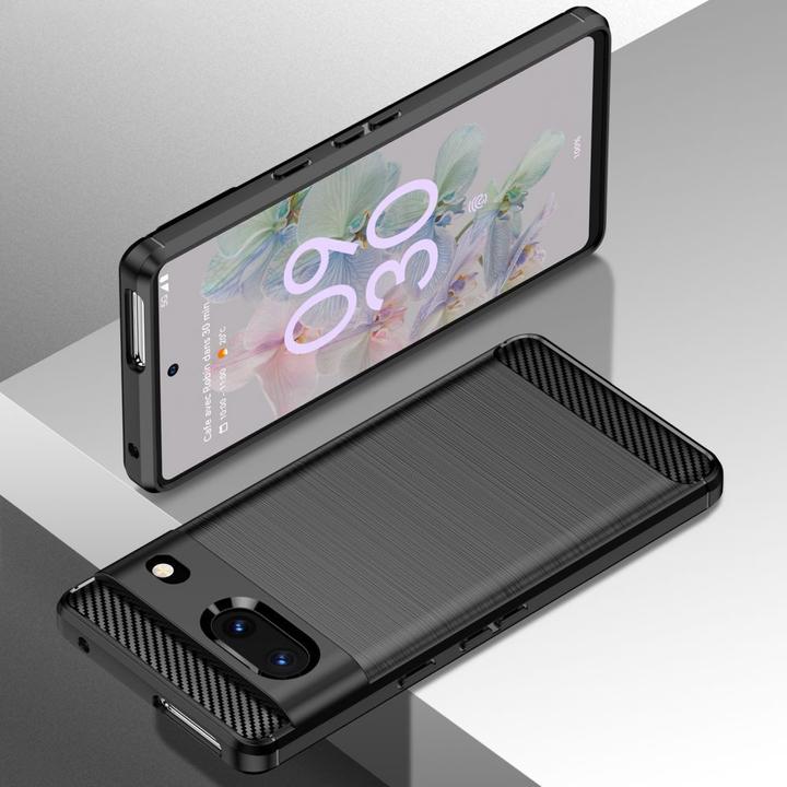 Immagine prodotto Hurtel Cover flessibile Carbon Case per Google Pixel 7 nero (Google Pixel 7)