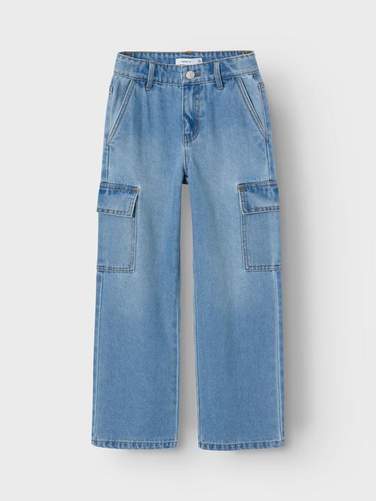 Actual product image Name it Wide fit cargo jeans (128)