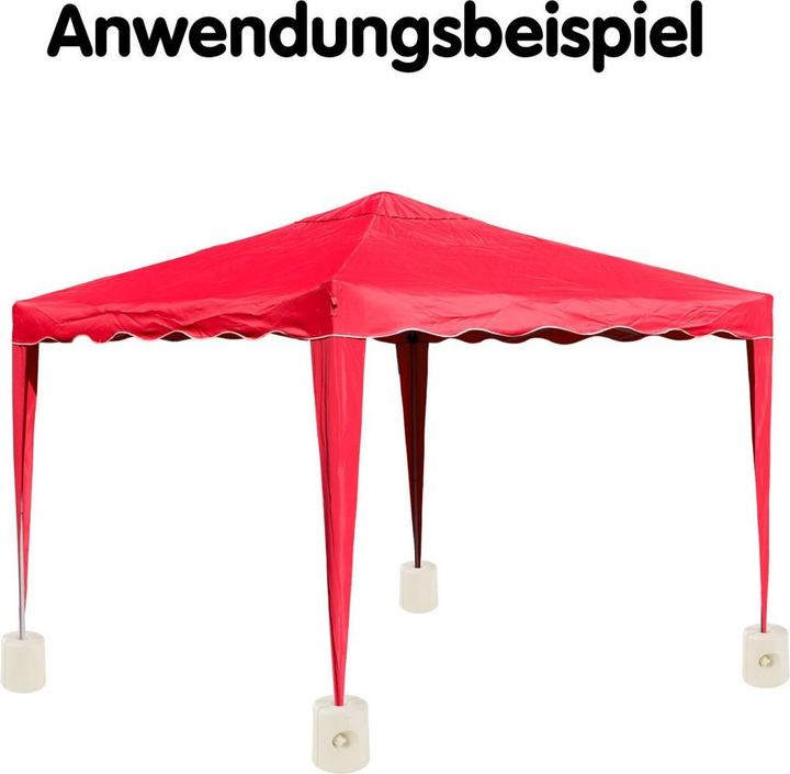 Produktbild Dema Pavillon Standfuss 4er Set (24 cm, 22 cm)