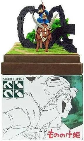 Produktbild Prinzessin Mononoke - Ashitaka im Wald - Paper Art Box