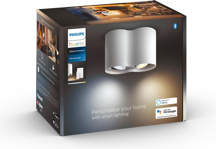 Image du produit Philips Pilier d'ambiance blanc (350 lm, GU10)
