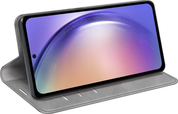 Image du produit Cover-Discount Galaxy A55 - Stand Flip Case Housse grise (Samsung Galaxy A55)