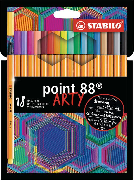 Image du produit STABILO Point 88 (Multicolore, 18 x)