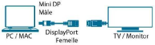 Produktbild MCL MC396-0.15M (0.15 m, DisplayPort)