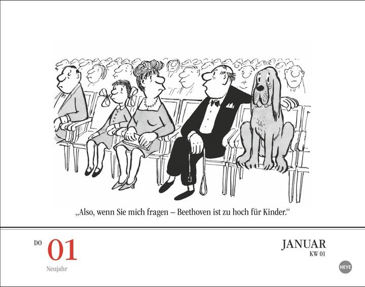 Produktbild Loriot Tagesabreisskalender 2026 (14 x 11 cm, Deutsch)