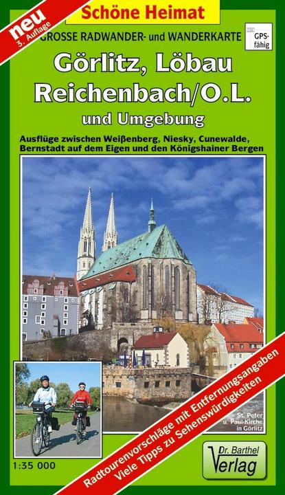 Produktbild Doktor Barthel Karte Görlitz, Löbau, Reichenbach/O.L. und Umgebung