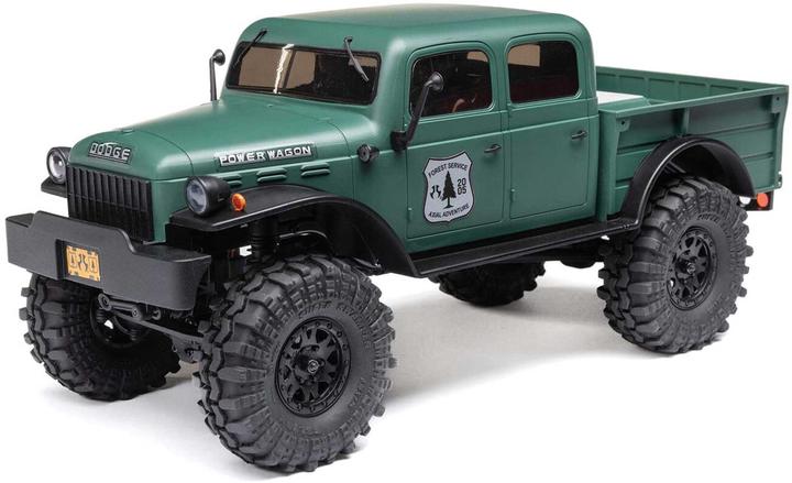 Actual product image Axial Scale Crawler SCX24 Dodge Power Wagon Green, 1:24, RTR (RTR Ready-to-Run)