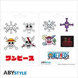 ABYstyle One Piece Stickers: Emperors Skulls 16x11cm