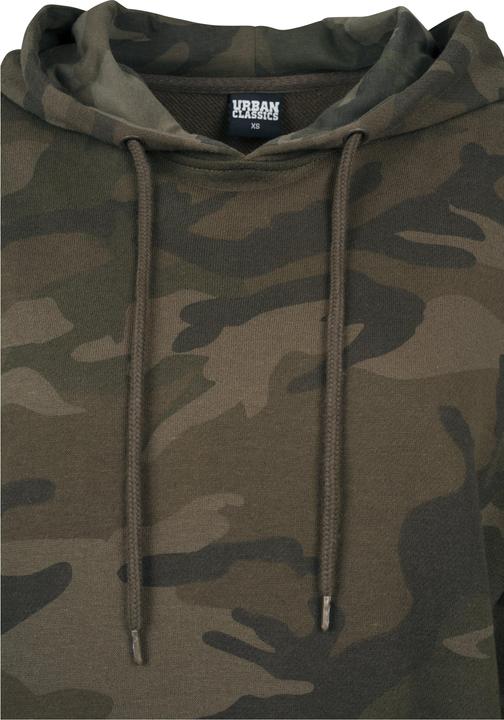 Immagine prodotto Urban Classics Felpa con cappuccio camo oversize da donna (XS)