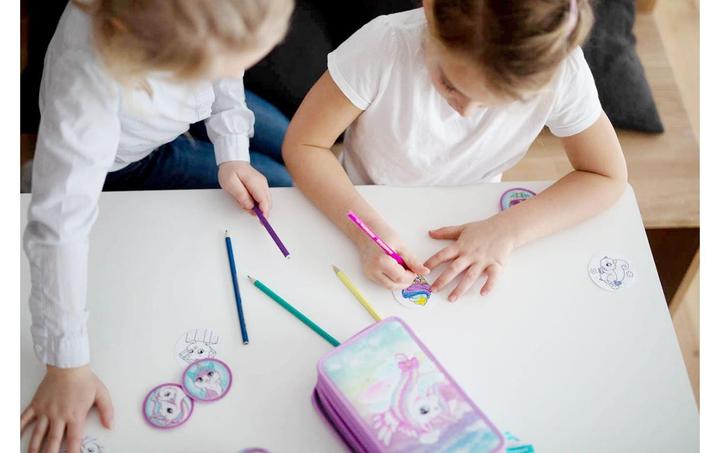 Immagine prodotto Beckmann Set di accessori per lo zaino di scuola Kletties (0.18 l)