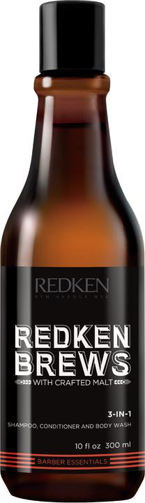 Redken BREWS - 3-in-1 (300 ml, Flüssiges Shampoo)
