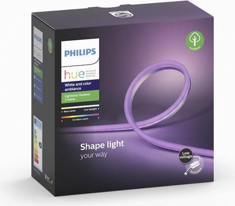 Actual product image Philips Hue Outdoor Extension (RGBW, 200 cm, Outdoor)