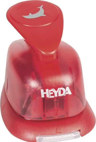 Produktbild Heyda Motivstanzer für Karton bis 220g/qm Delfin klein 15x15mm
