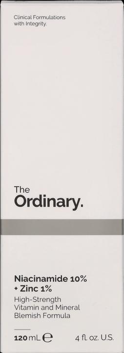 Actual product image The Ordinary Niacinamide 10% + Zinc 1% (120 ml)