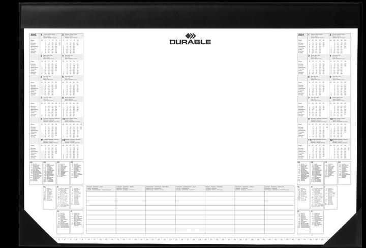 Productafbeelding Durable Bureaulegger met kalenderblok (59 x 42 cm)