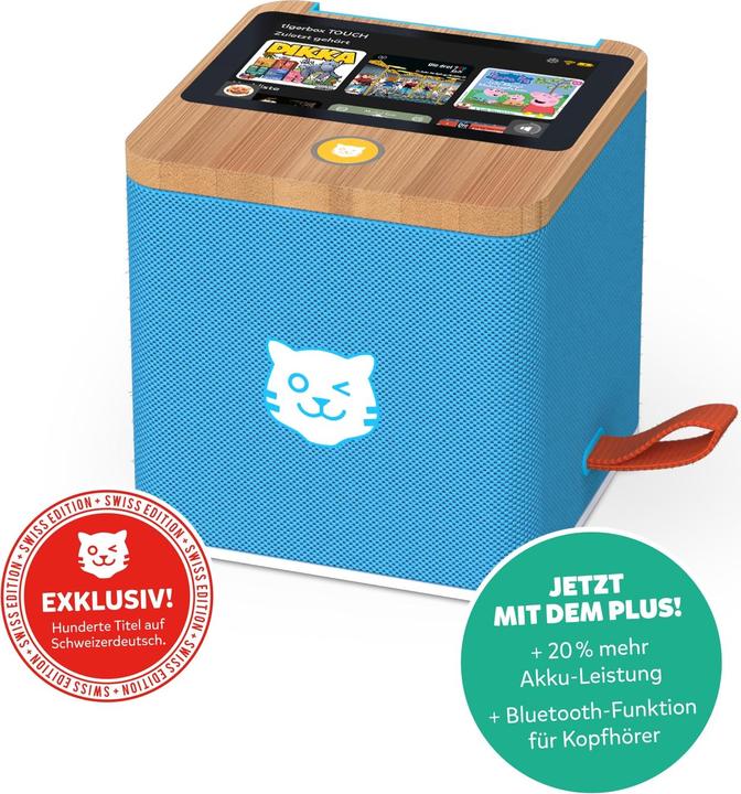 Image du produit Tigermedia tigerbox TOUCH PLUS (bleu) - Edition suisse (Allemand)