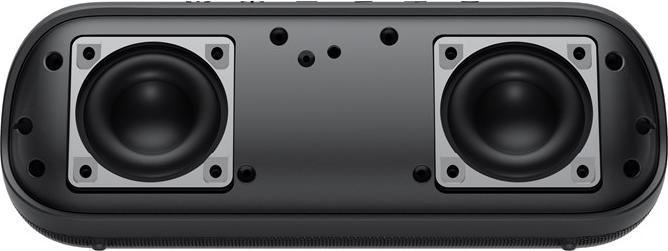 Actual product image Havit The M69 speaker is black (25 h, Rechargeable battery operated)