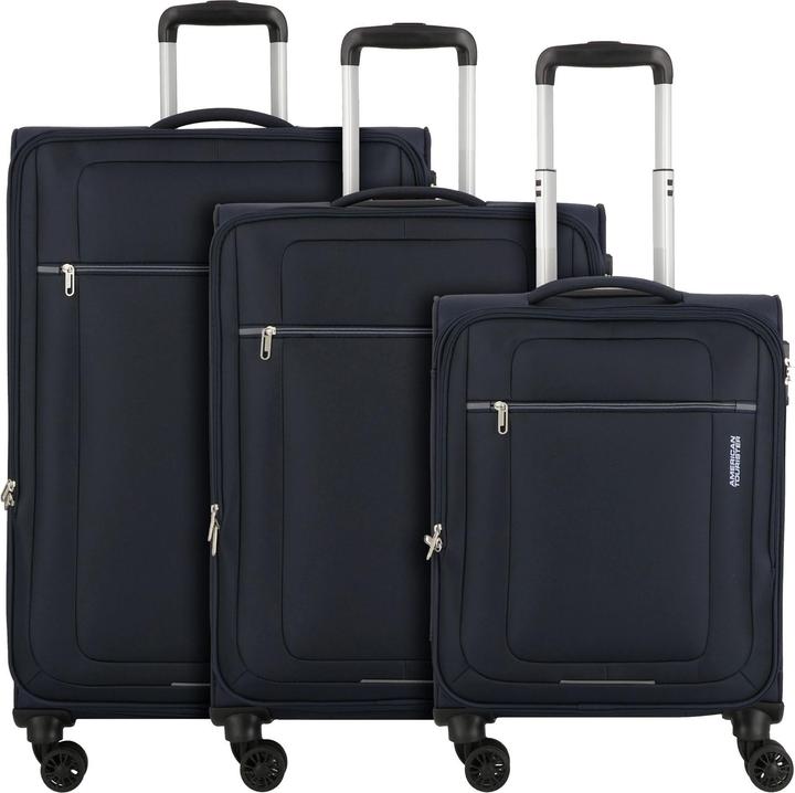American Tourister Rampup 4 Rollen Kofferset 3-teilig (218 l, XL (ab 115l))