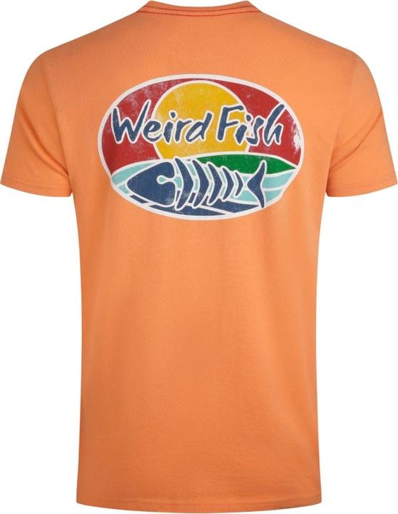 Actual product image Weird Fish Mens Land And Sea Graphic Back Print T-Shirt (XL)
