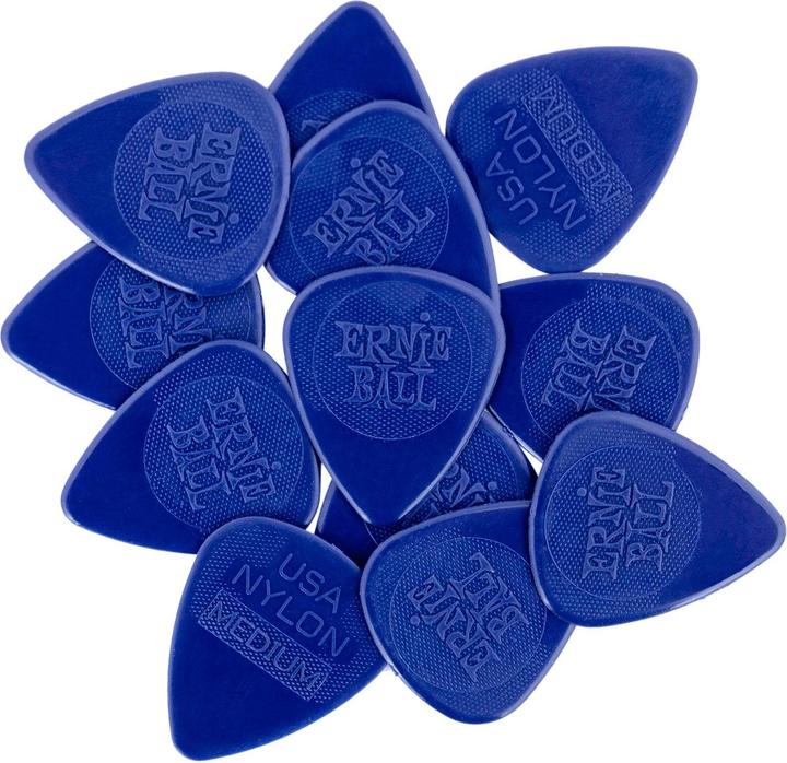 Immagine prodotto Ernie Ball Grimaldelli in nylon Media confezione da 12 (12 x, 0.72 mm)