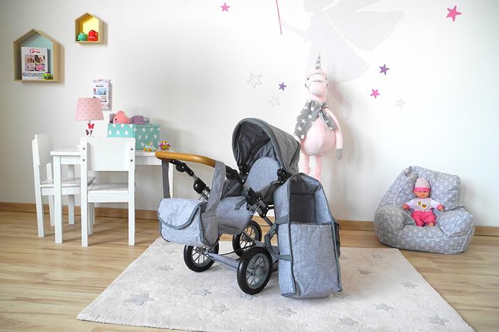 Produktbild Knorrtoys Puppenwagen Ruby - stone brown