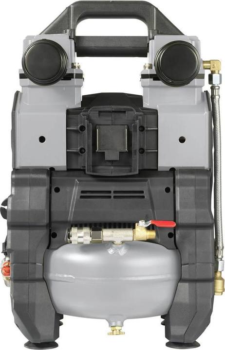 Productafbeelding Toolcraft Luchtcompressor 12 VDC, 18 VDC/ 230 VAC 9 bar (9 bar, 5 l)