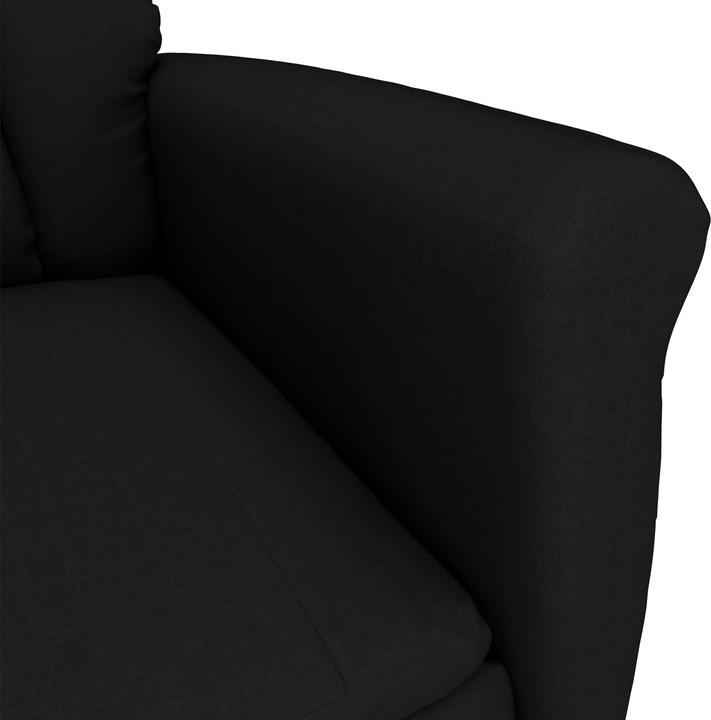 Produktbild VidaXL Massagesessel Schwarz Mikrofaser
