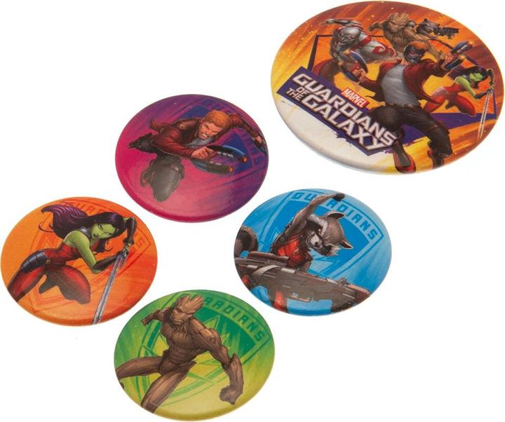 Produktbild Guardians of the Galaxy AbzeichenSet (6erPack)