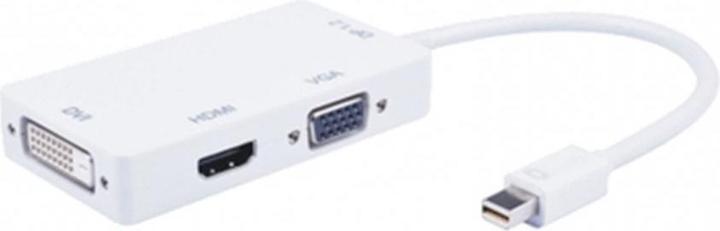 Produktbild M-Cab Mini DisplayPort zu VGA, DVI, HDMI (DVI, VGA, HDMI)