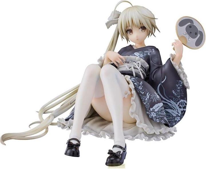 Actual product image Alphamax Yosuga no Sora Statue 1/7 Kasugano Sora Yukata Ver. 11 cm