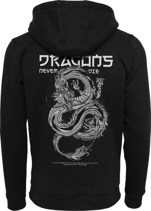 Actual product image Mister Tee Dragons Never Die Heavy Zip Hoody - 132739 (5XL)
