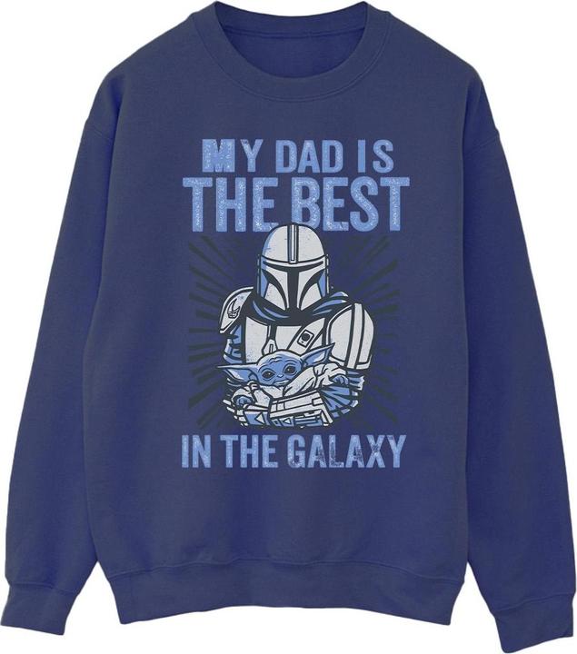 Star Wars Mandalorian Best Dad Sweatshirt (S)