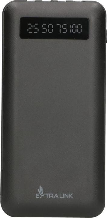 Actual product image Extralink EX.19607 power bank Lithium Polymer (LiPo) Black (10000 mAh, 10 W, 37 Wh)