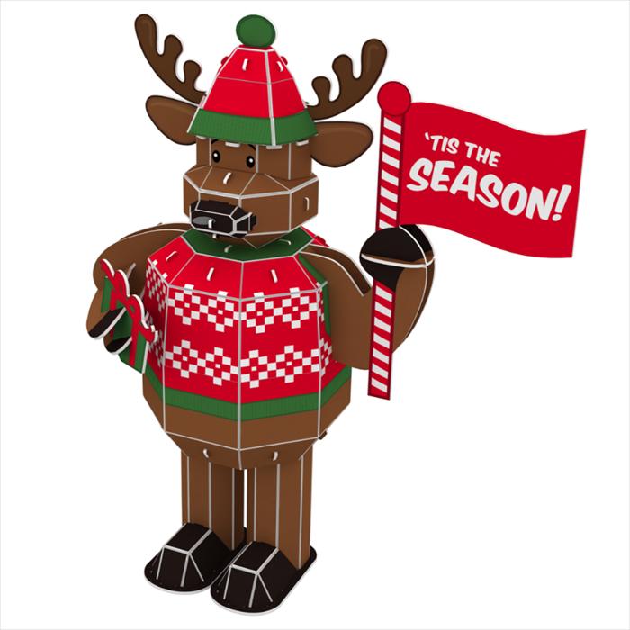 Actual product image Craft Buddy Reindeer, 50 pieces 3D Puzzle Set (50 pieces)