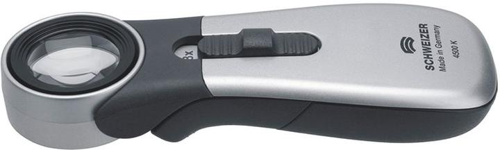 Schweizer Optik Loupe éclairante à main Tech-Line CLASSIC